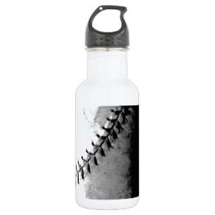 BASEBALL-EINDRUCK EDELSTAHLFLASCHE