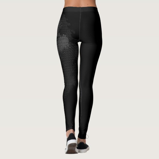 Baseball-Eindruck Leggings (Rückseite)