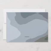 Baseball-Einladung Einladung (Rückseite)