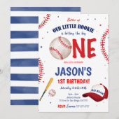 Baseball-Einladung Einladung (Vorne/Hinten)