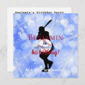 Baseball - Einladung HAMbWG (Vorne/Hinten)