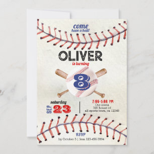 Baseball-Einladung, Rookie des Jahres Einladung