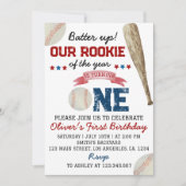 Baseball-Einladung zur Ernte des Jahres Einladung (Vorderseite)