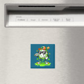 Baseball-Eis am St. Patrick's Day für Jugendliche Magnet (In Situ (Geschirrspüler))