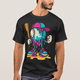 Baseball Eiscreme Lifestyle 101 Bekleidung Jugend T-Shirt