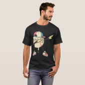 Baseball-Eiscreme-Tropf-Dabbing-Baseball T-Shirt (Vorne ganz)