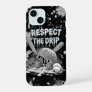Baseball-Eiscreme-Tropf mit Streuseln Home Plate iPhone 15 Hülle