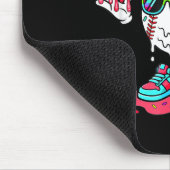 Baseball-Eiscreme-Tropf Nummer 67 Spieler 67. Gebu Mousepad (Ecke)