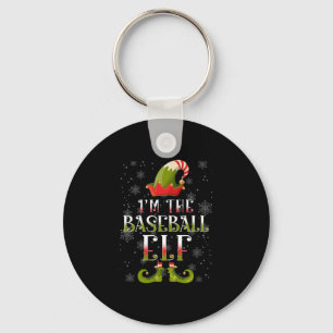 Baseball Elf Christmas Schlüsselanhänger
