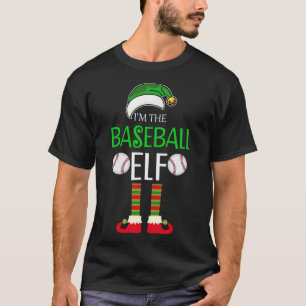 Baseball Elf Sport Matching Familie Weihnachten G T-Shirt