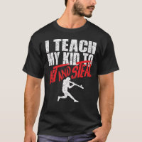 Baseball-Eltern unterrichte ich meine Kinder zu