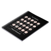 Baseball-Emotionen-Notebook Notizblock (Linke Seite)