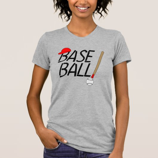 Baseball-Erklärung T-Shirt (Vorderseite)