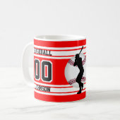 Baseball - Erstellen Sie Ihre eigene Kaffeetasse (Vorderseite Links)