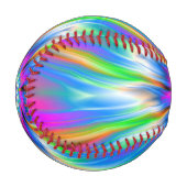 Baseball-ExplosionsPalette von Blau und Rosa Baseball (Vorderseite Links)