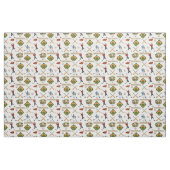 Baseball-Fabric mit Spielern in Aktion Stoff (Fat Quarter (45,7 x 55,9 cm))