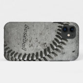 Baseball-Fall für iPhone Case-Mate iPhone Hülle (Rückseite (Horizontal))