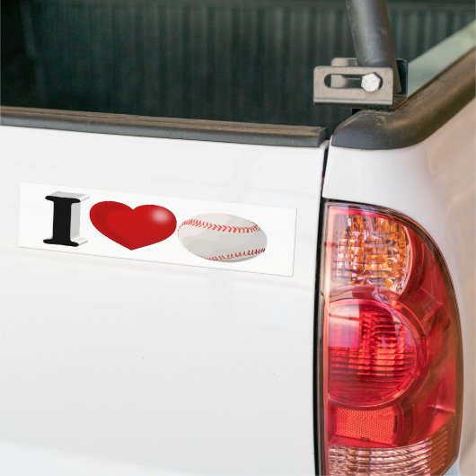 Baseball Fan Autoaufkleber (Auf Lkw)