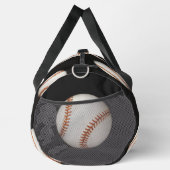 Baseball Fan Black Duffle Bag (Rechts)