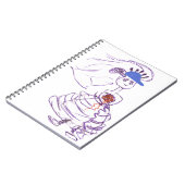 Baseball Fan Bride Notizblock (Linke Seite)