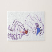 Baseball Fan Bride Puzzle (Horizontal)
