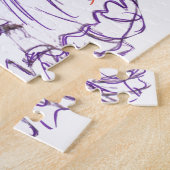 Baseball Fan Bride Puzzle (Seite)