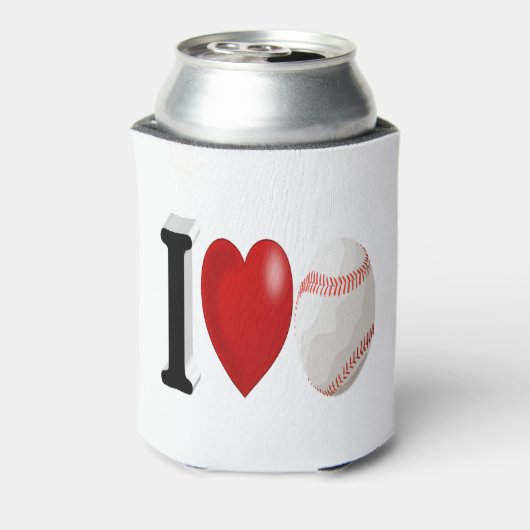 Baseball Fan Dosenkühler (Kanne Rückseite)