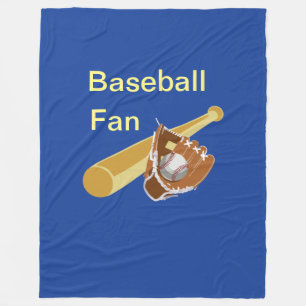 Baseball - Fan Fleecedecke
