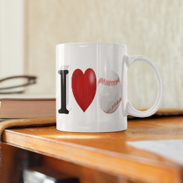 Baseball Fan Halbtext Riesenkaffee Tasse