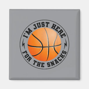 Baseball Fan Ich Bin Hier Für Die Snacks Lustiger Magnet