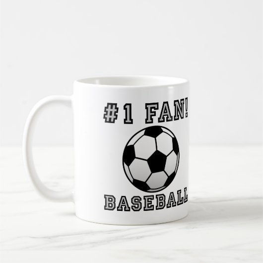 Baseball-Fan-nicht lustige Tasse oder Reise-Tasse (Links)