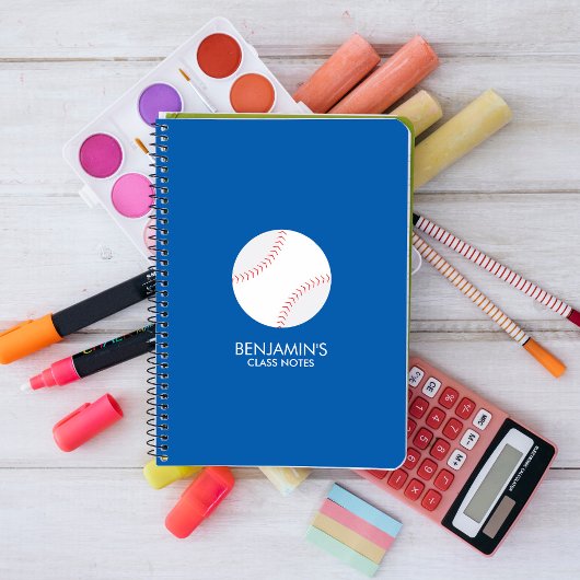 Baseball Fan Notizblock