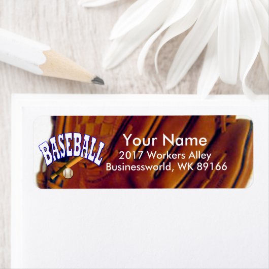 Baseball Fan Rücksendeadresse (Insitu)