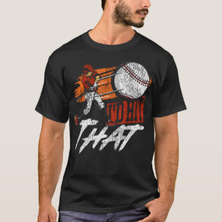Baseball-Fan-Schlagmann Vintage Ich Würde Treffen T-Shirt