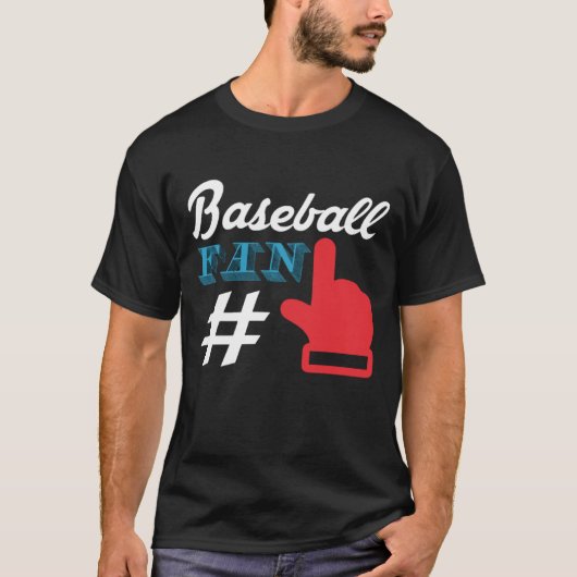 Baseball Fan T - Shirt (Vorderseite)