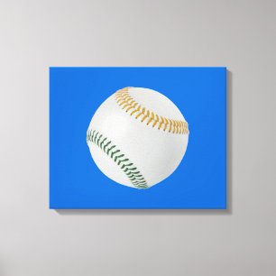 Baseball Fan-tastic_Color Laces_go_gr Leinwanddruck