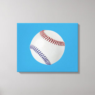 Baseball Fan-tastic_Color Laces_nb_dr Leinwanddruck