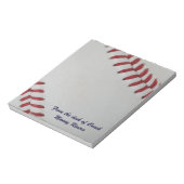 Baseball Fan-tastic_pechperfect_personalisiert Notizblock (Rotiert)