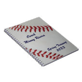 Baseball Fan-tastic_pitch perfect_personalized Notizblock (Rechte Seite)
