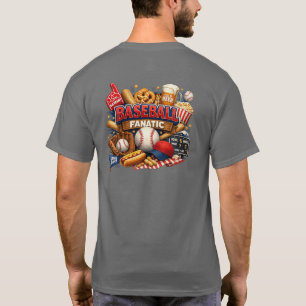 Baseball-Fanatiker T-Shirt