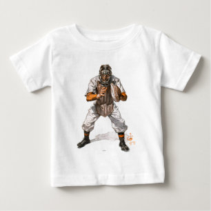 Baseball-Fänger Baby T-shirt