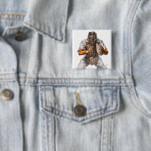 Baseball-Fänger Button (Beispiel)