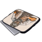 Baseball-Fänger Laptopschutzhülle (Vorne Knopf)