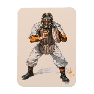 Baseball-Fänger Magnet