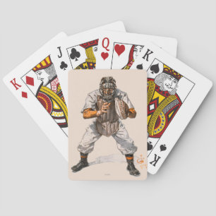 Baseball-Fänger Spielkarten
