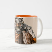 Baseball-Fänger Zweifarbige Tasse (VorderseiteRechts)