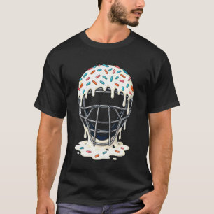 Baseball-Fangmasken-Eiscreme-Tropf-Baseball T-Shirt