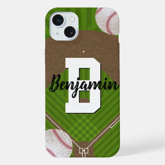 Baseball-Fans iPhone Hülle (Rückseite)