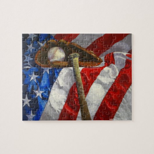 Baseball Fans Jigsaw-Puzzle Puzzle (Horizontal)