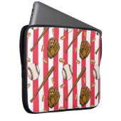 Baseball-Fans Laptop-Hülle Laptopschutzhülle (Vorne Rechts)